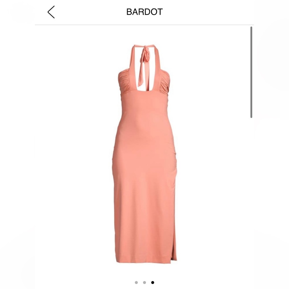 Guilia Open-Back Midi Dress